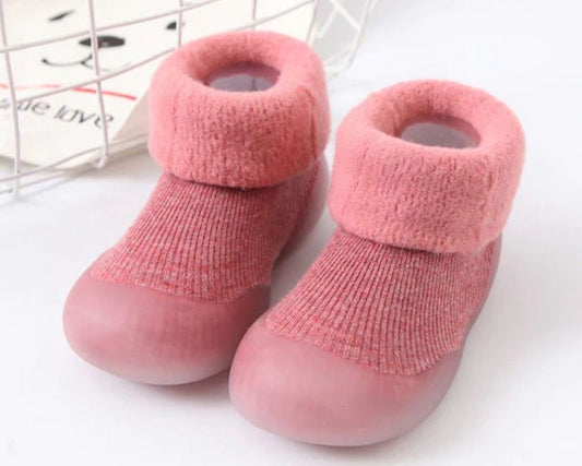 Zapato Ergonómico Liso Rosa Viejo